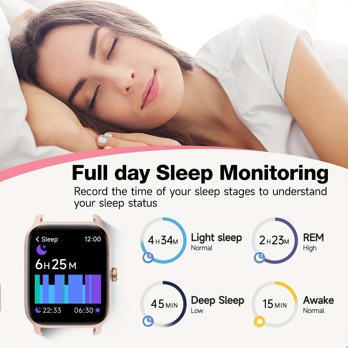 mothers day gift   womens smart watch mens wireless