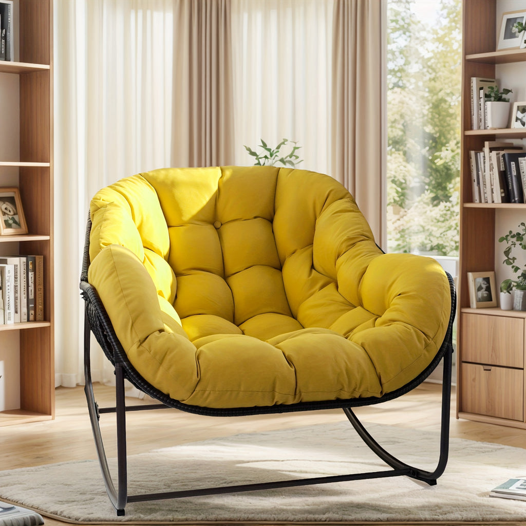 papasan rocking chair outdoor weather wicker papasan patio