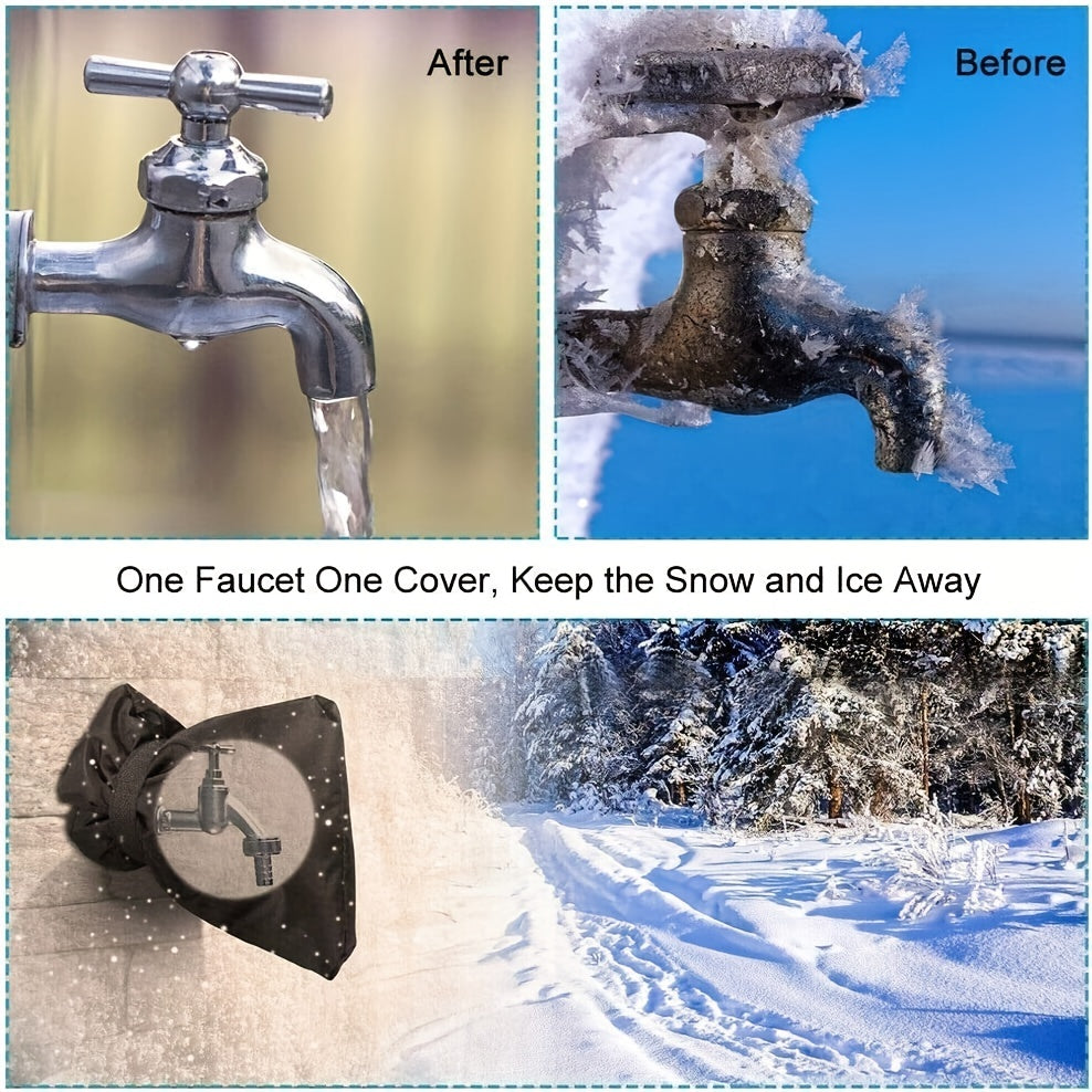 winter   outdoor faucet cover 420d oxford cloth