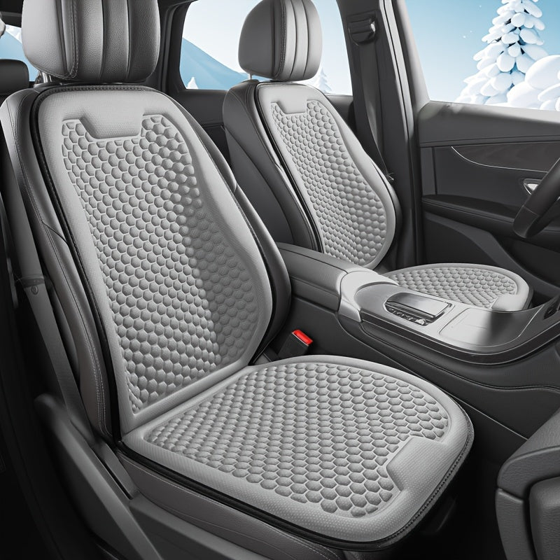 1pc universal season car seat cushion black cooling sedan