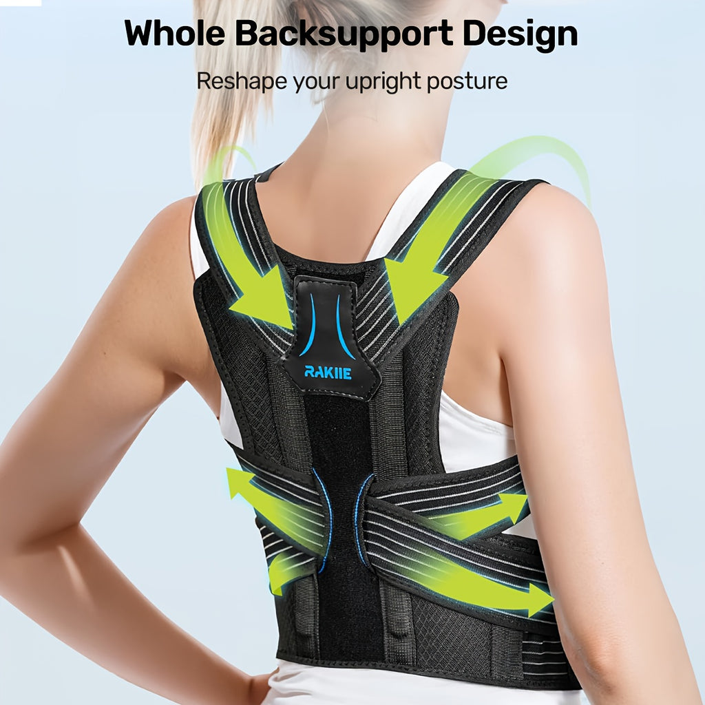 adjustable shoulder straightening vest padded shoulder