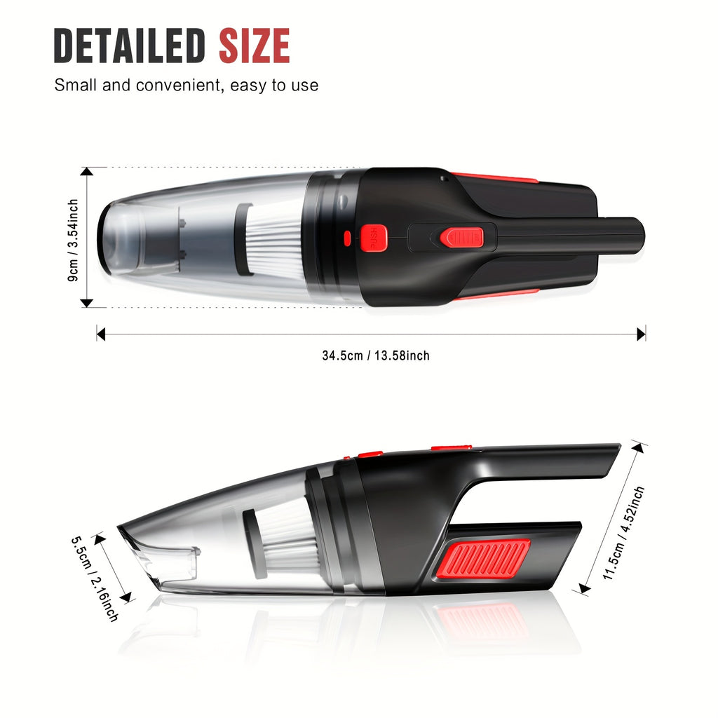 wireless convenient handheld car vacuum cleaner powerful
