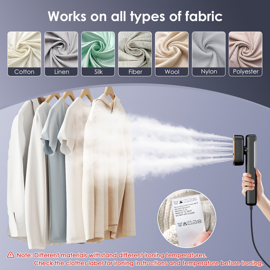 1100w high power handheld garment steamer portable steam