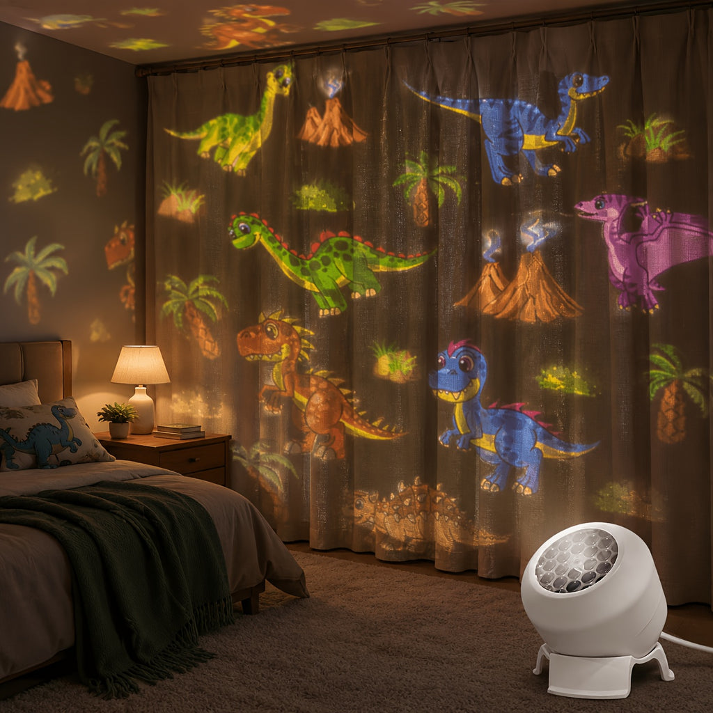 dinosaur themed dynamic projection lamp dinosaur forest