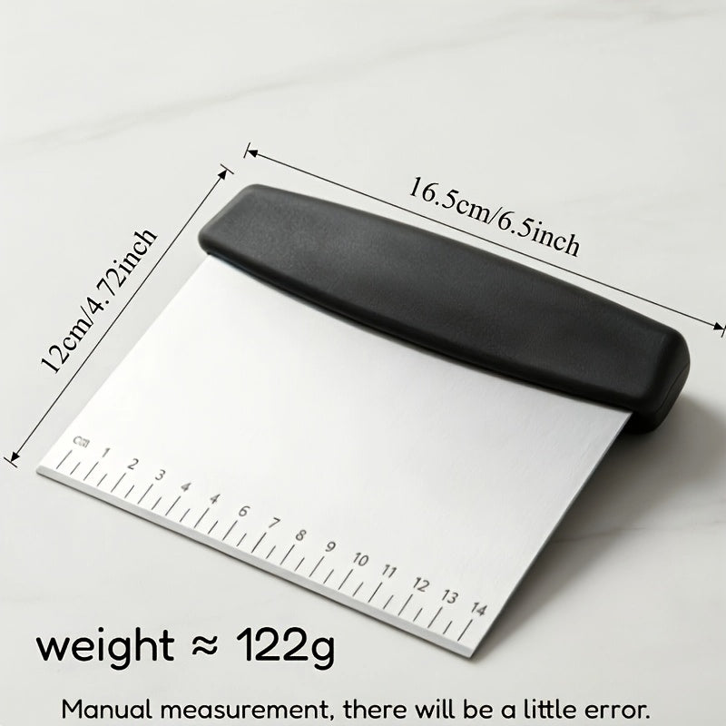 stainless steel scraper dough cutter   spatula