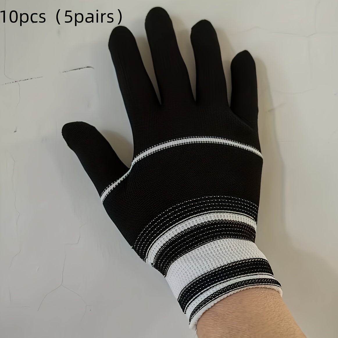 10pcs pack thickened multi purpose gloves elastic wrist cuff