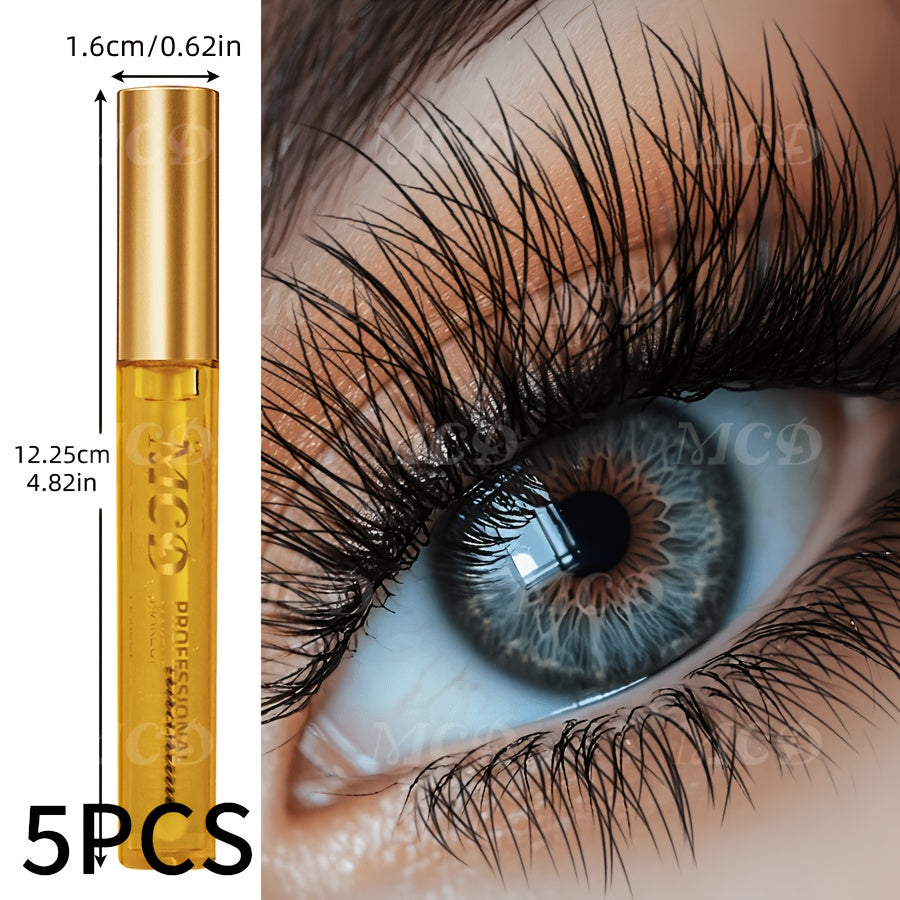 5pcs eyelash serum eye makeup nourishes eyelashes