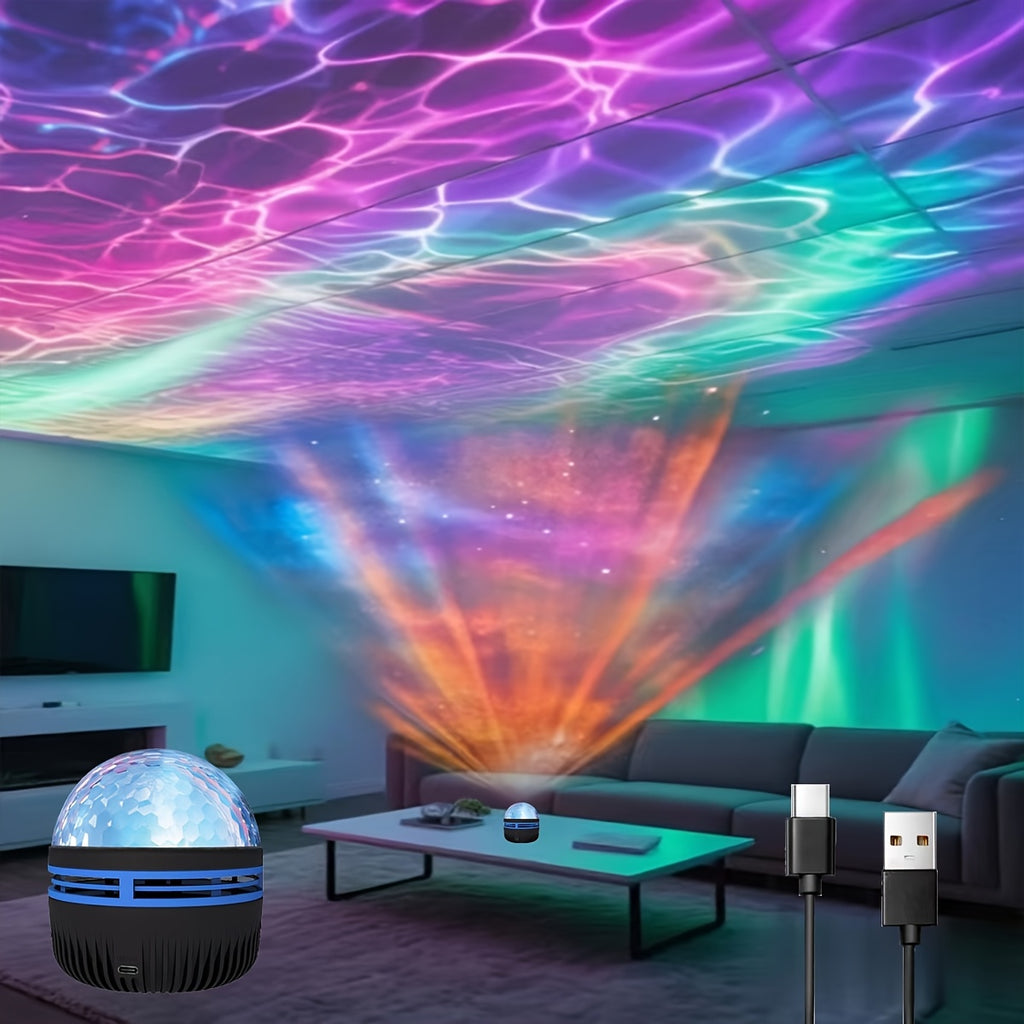 usb powered water   lamp rgb color changing