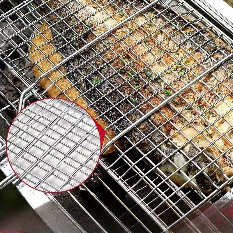 bbq grill basket large capacity perfect grilling fish