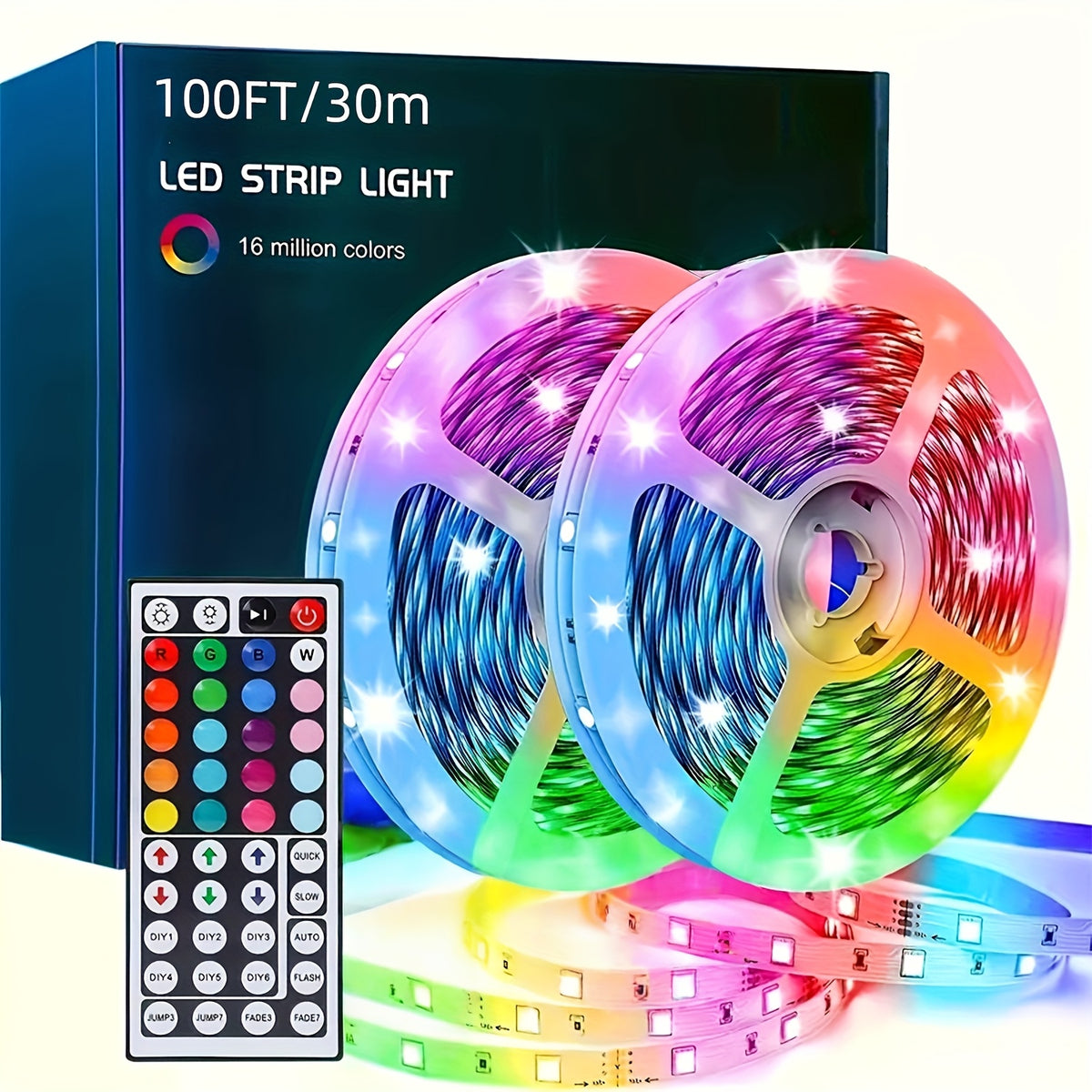 100  lights bedroom color changing led strip
