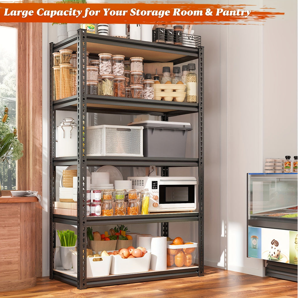 reibll 72 heavy duty garage shelving 5 tier adjustable
