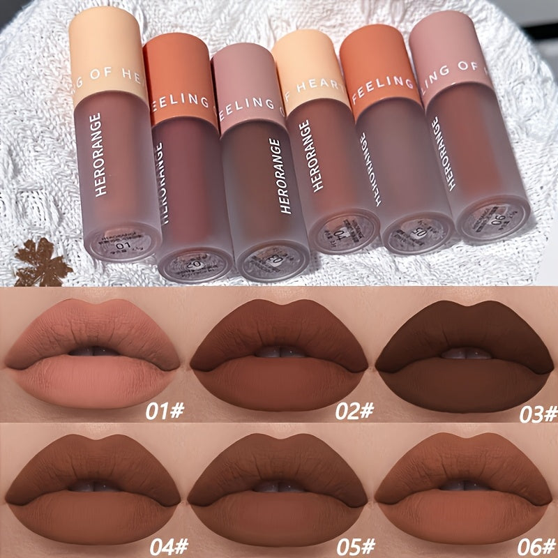 chocolate lip eye duo 6pcs