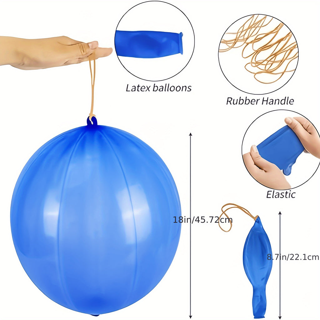 12 20 30pcs punch balloons punching balloon heavy duty party