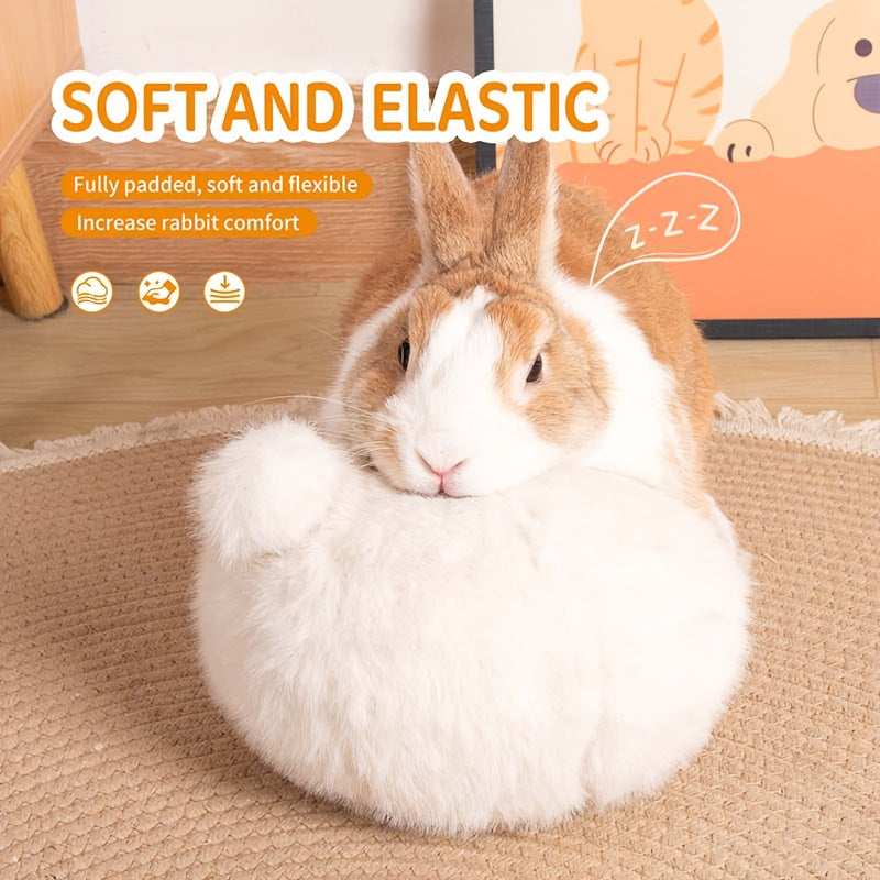rabbit soothing   plush chewable rabbits cage