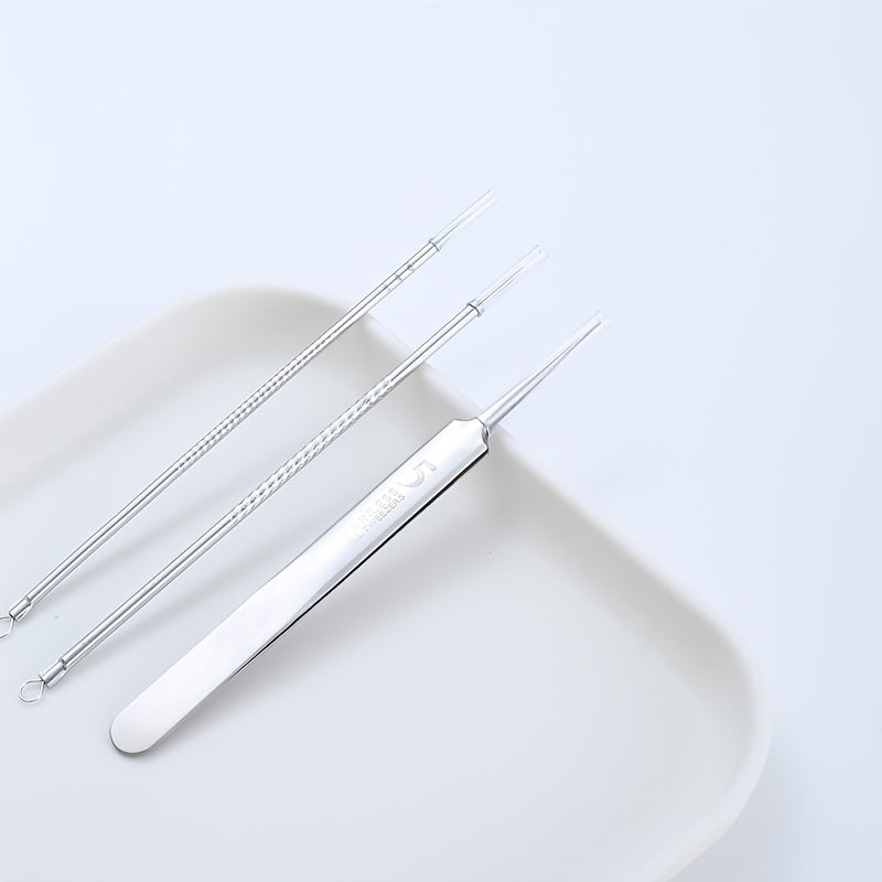 11pcs tools blackhead cleaning tool set blackhead scraper