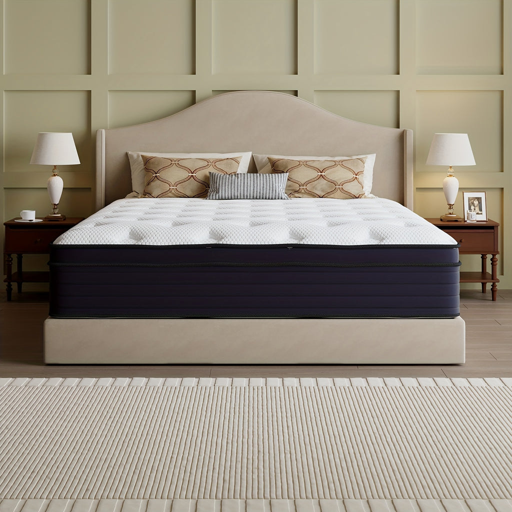 heavy duty reinforced mattress 10 12 14 inch queen size