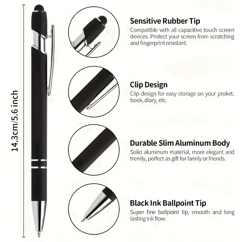 customizable engraved ballpoint pen set 18 mixed colors