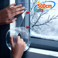 3 rolls 500cm winter draft proof sealing tape 1 18 inch