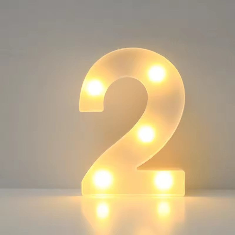 1 led letter light 7 08 inch luminous letter numbers night