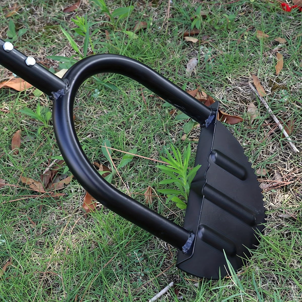manual edge cutting shovel handle half lawn edge cutting