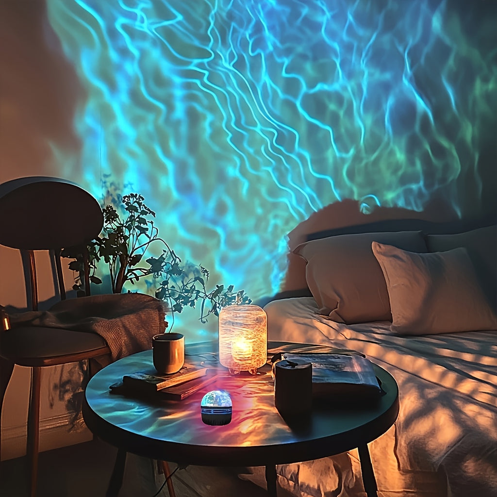 usb powered water   lamp rgb color changing