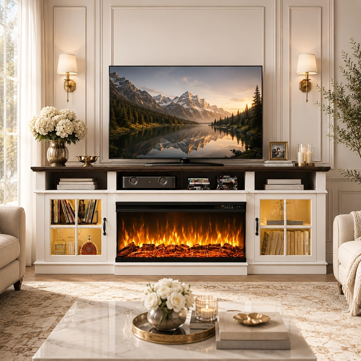 80 inch 70 inch fireplace tv cabinet suitable tvs 85 inches