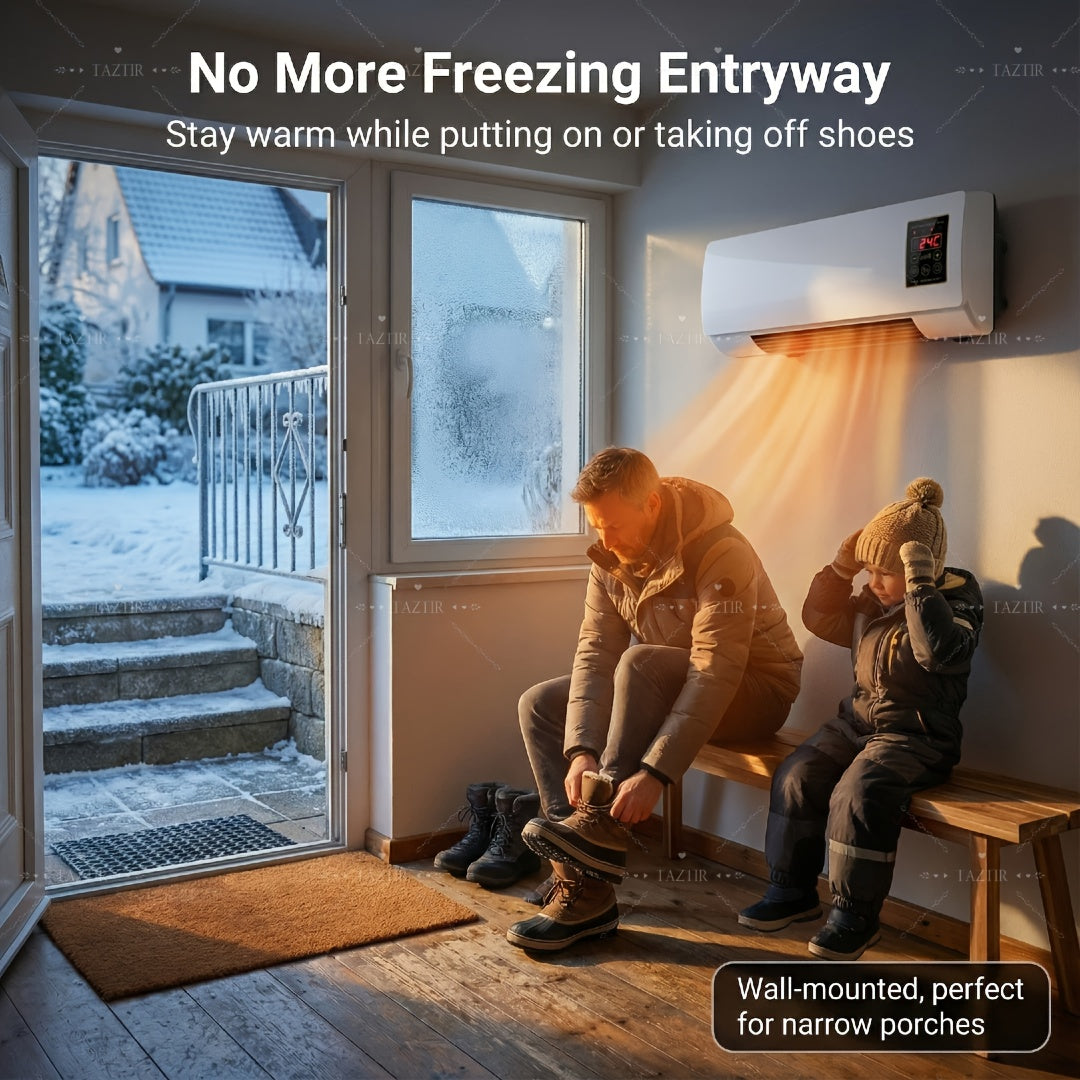 1200w wall mounted heater     winter summer