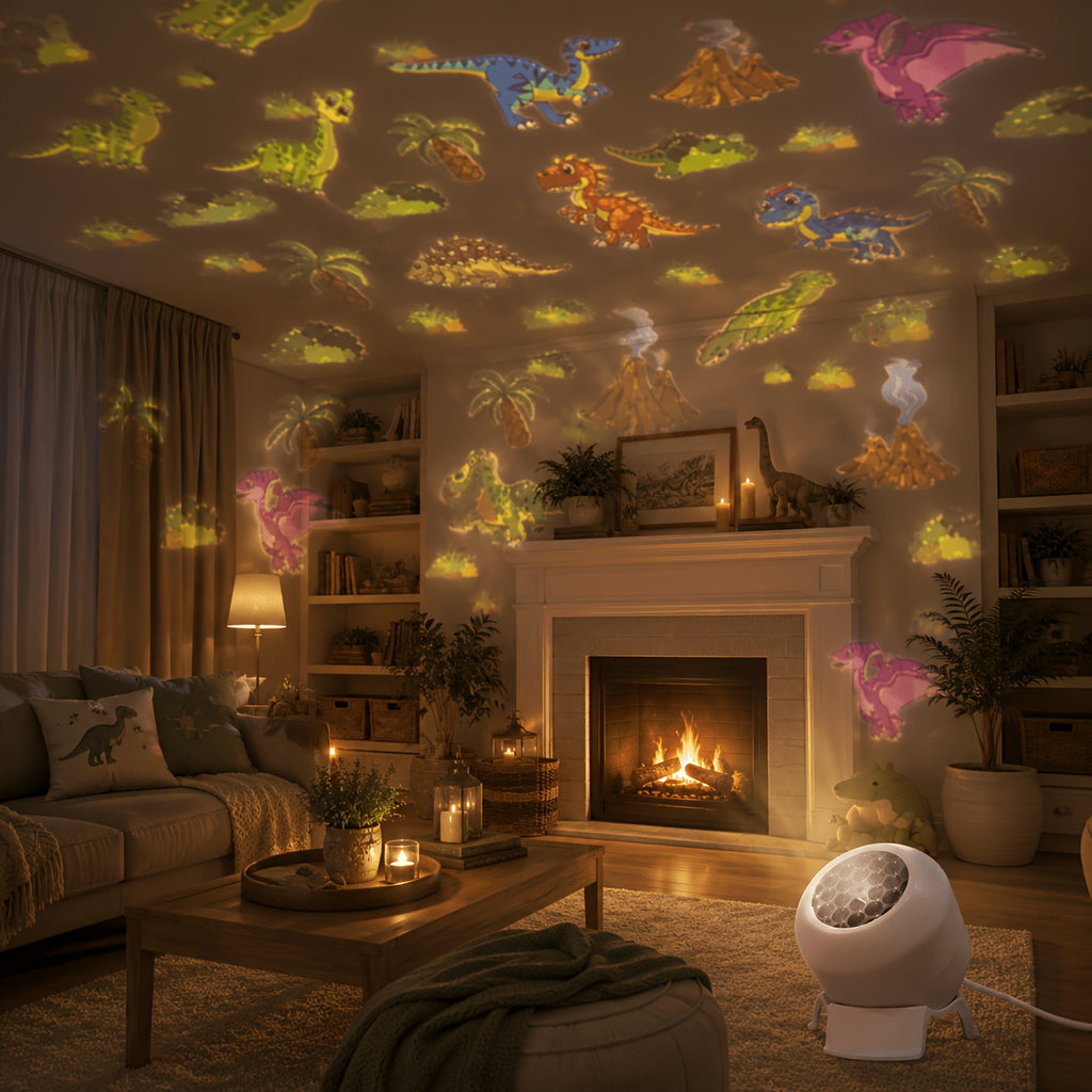 dinosaur themed dynamic projection lamp dinosaur forest
