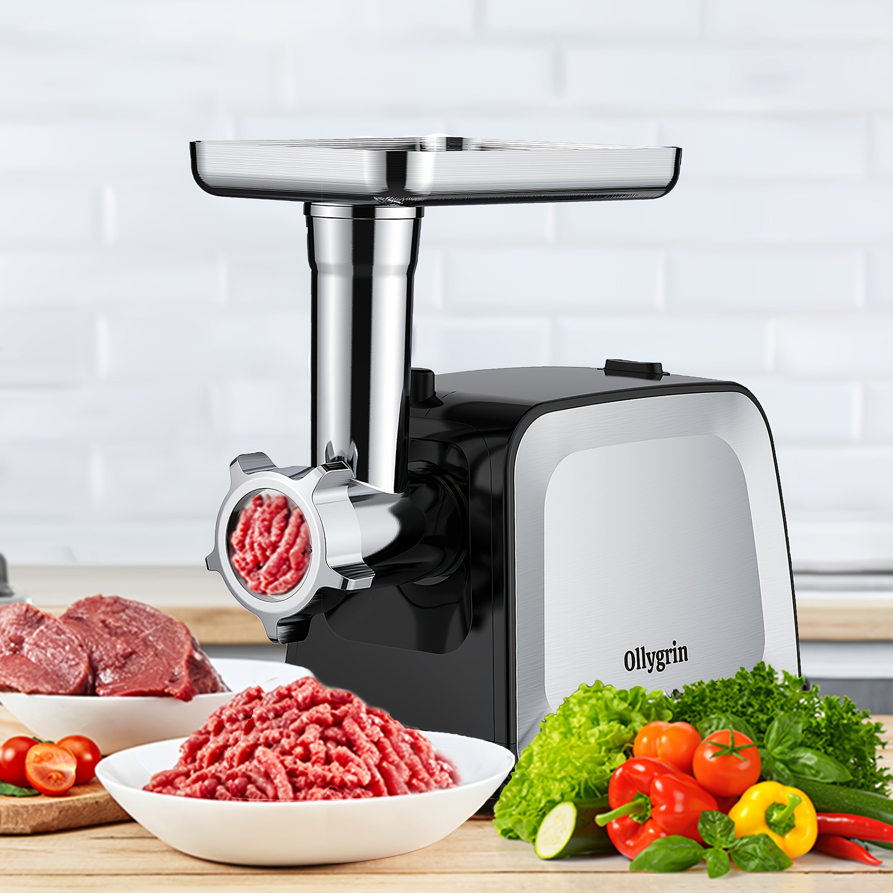 electric meat grinder stainless steel sausage