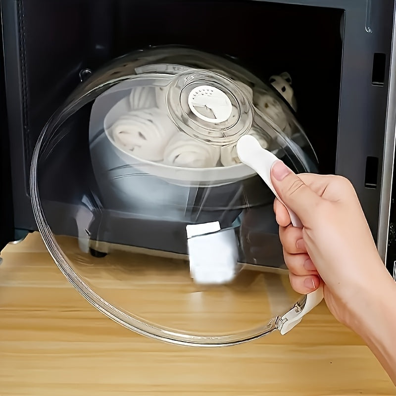 1pc microwave food cover splatter guard heating dishes oil