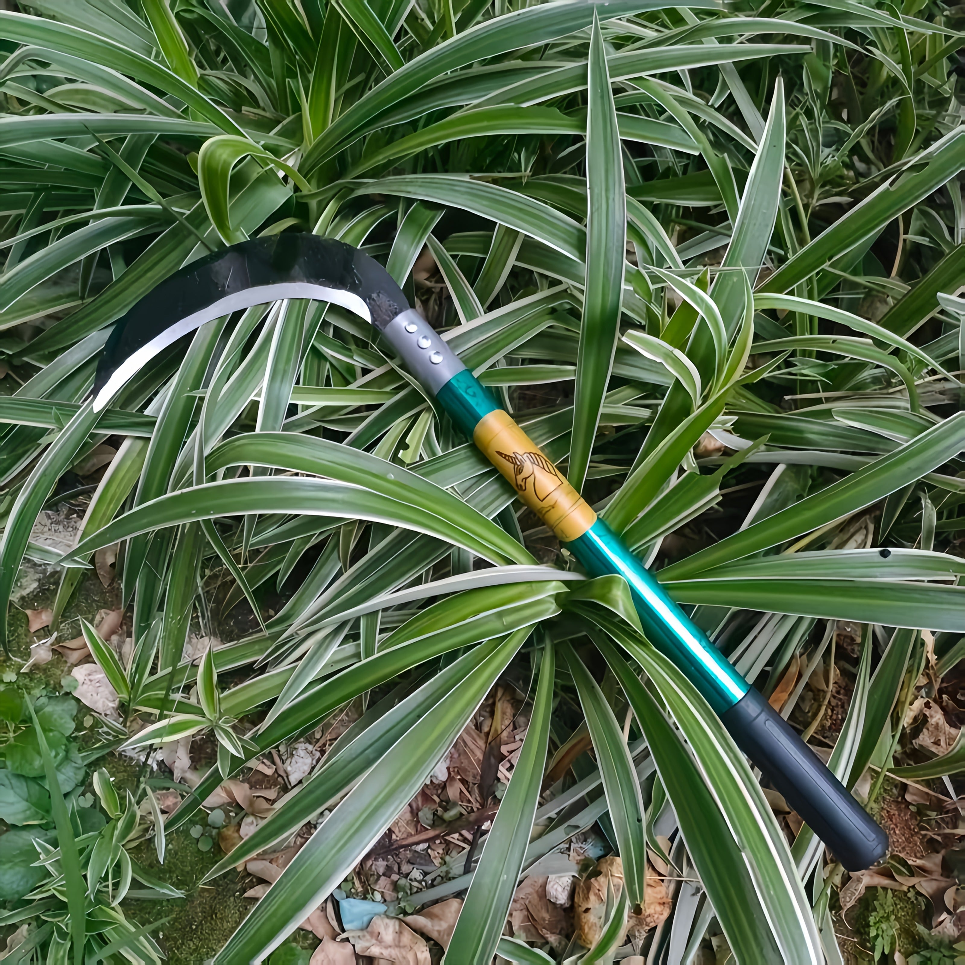 viral green pattern   sharp blade mowing balancing