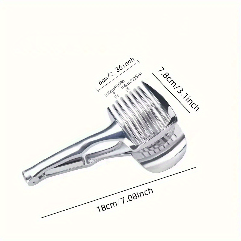 1pc lemon slicer tomato slicer aluminum lemon slicer