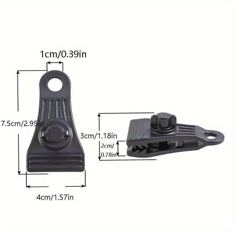 heavy duty clamps outdoor camping 12 pack reinforced tarp