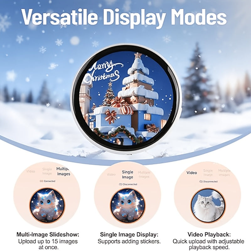 2026 new electronic badge display   high frame