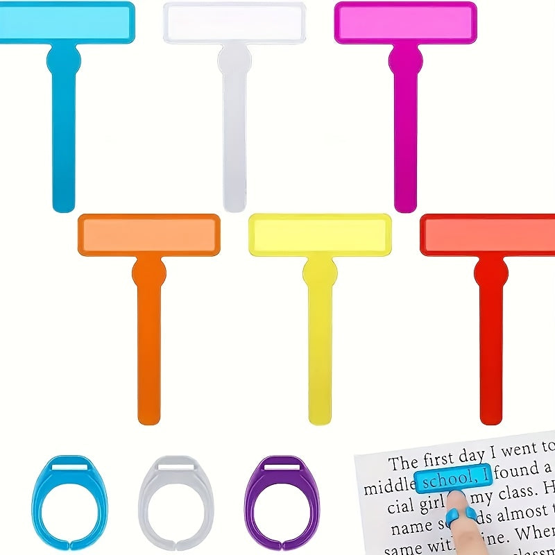 4pcs random color 2pcs readers 2pcs ring clasps guided