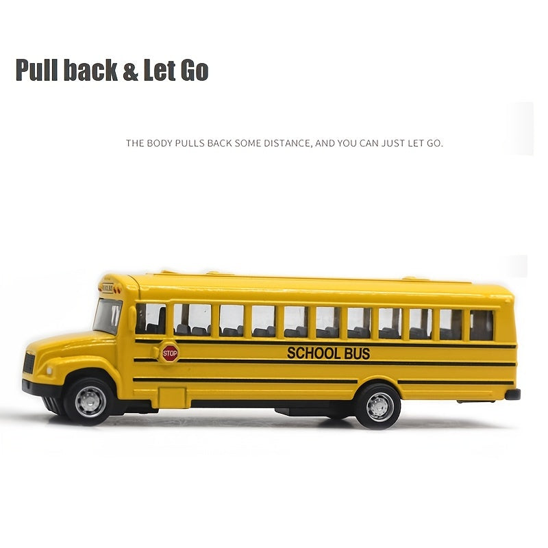1 43 high quality metal alloy school bus model