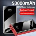 30000mah 50000mah portable power bank 22 5w