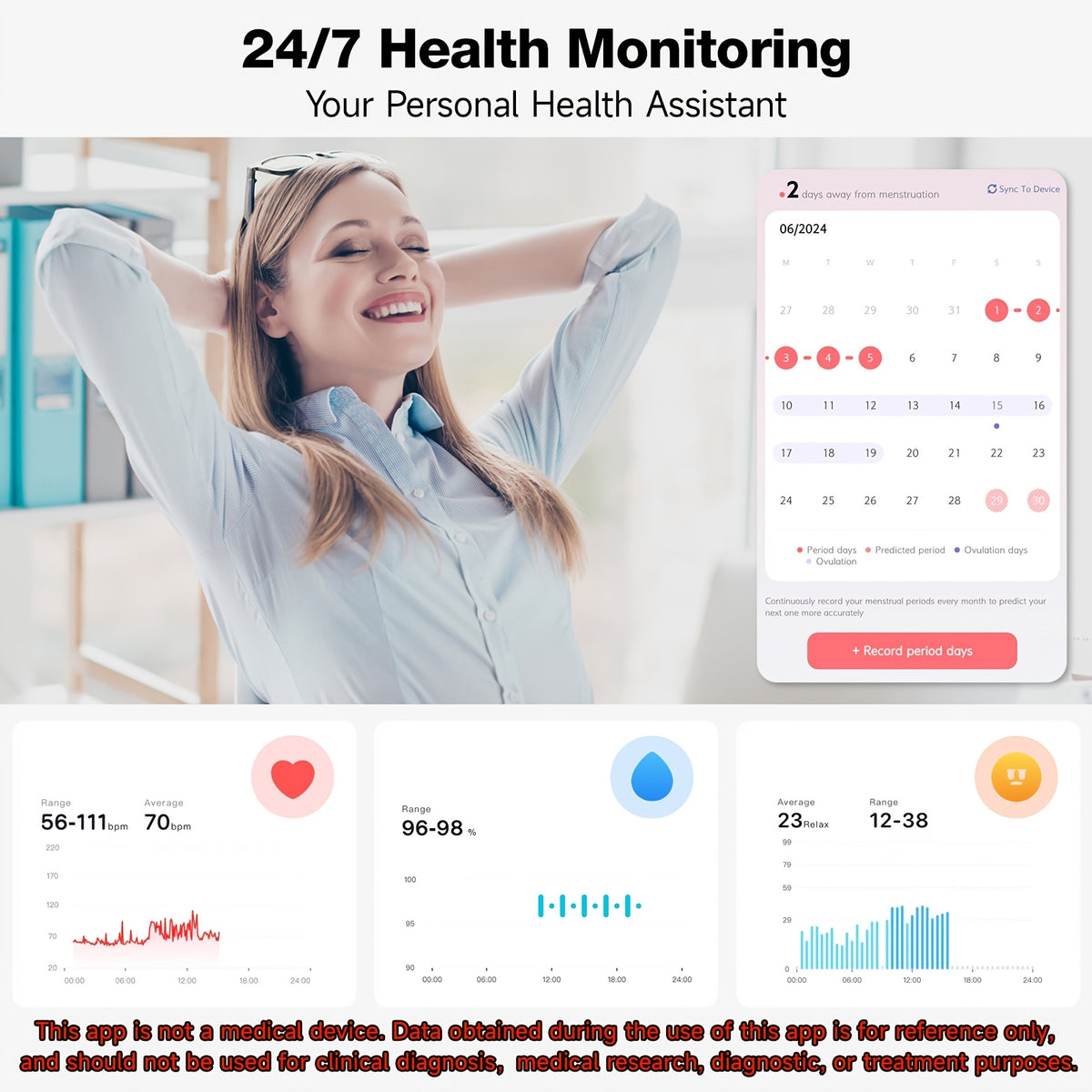mothers day gift   womens smart watch mens wireless