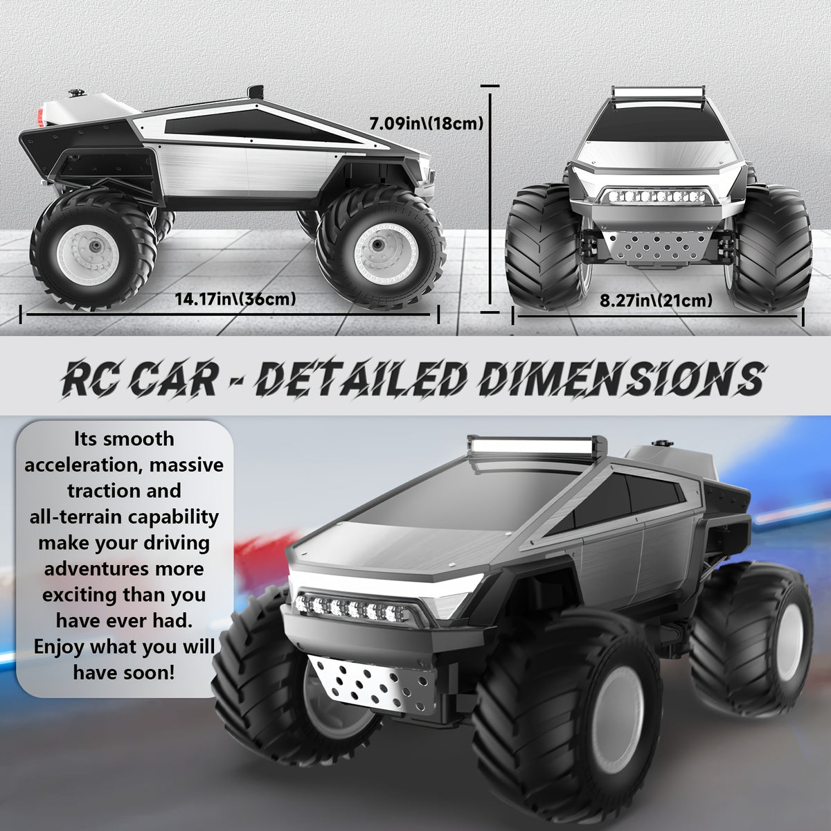 truck toy 2 4ghz 4wd terrain   truck toy