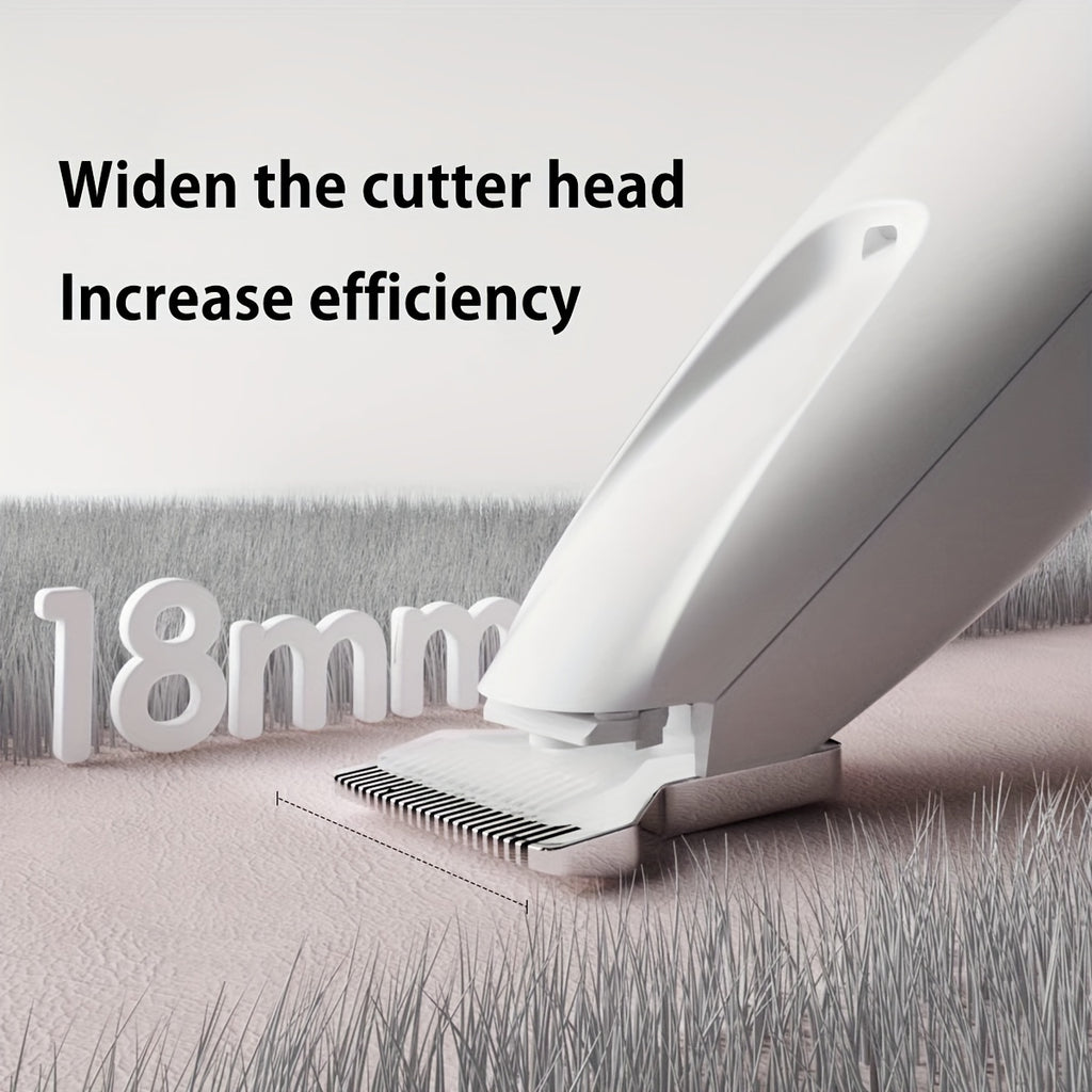 1 pet grooming electric clipper usb rechargeable led light