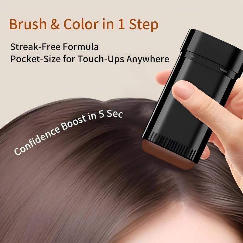 3 in 1 hair color stick comb teeth waterproof sweat proof