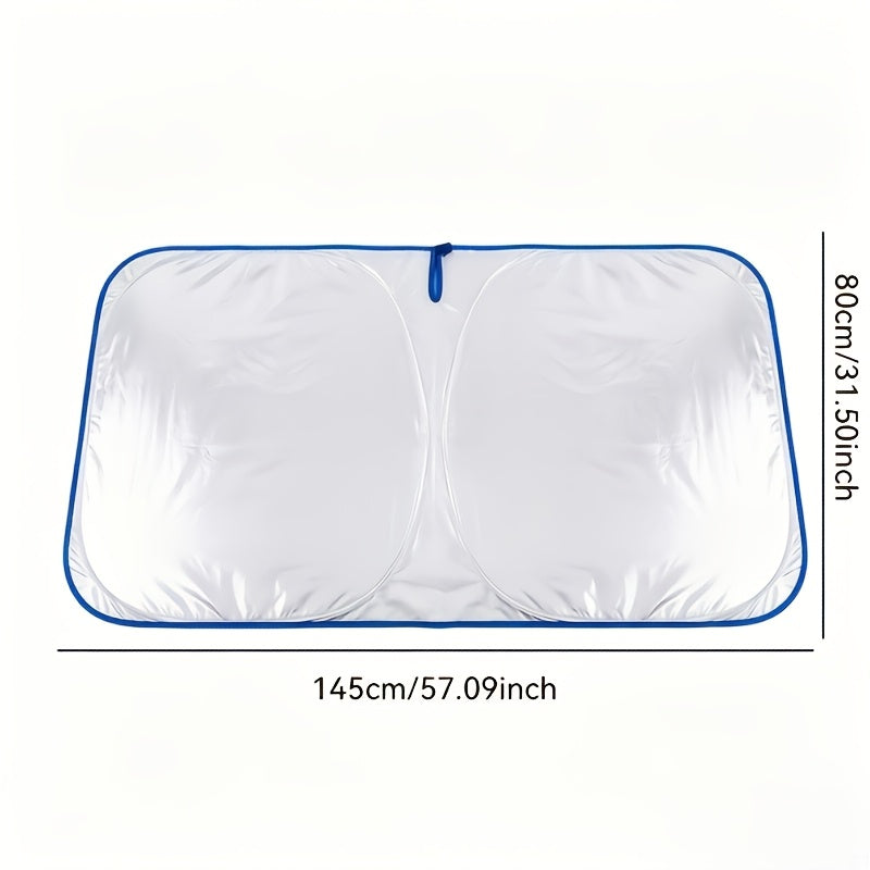 car universal windshield sunshade sunshade storage bag
