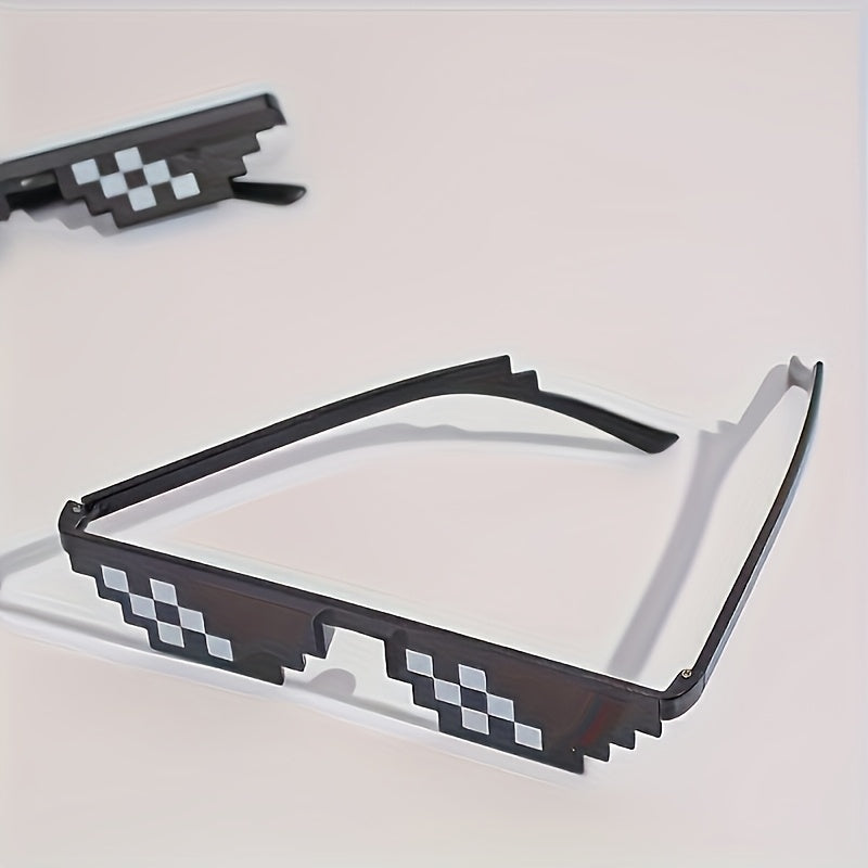 artistic fashion mosaic glasses fun party additions photo