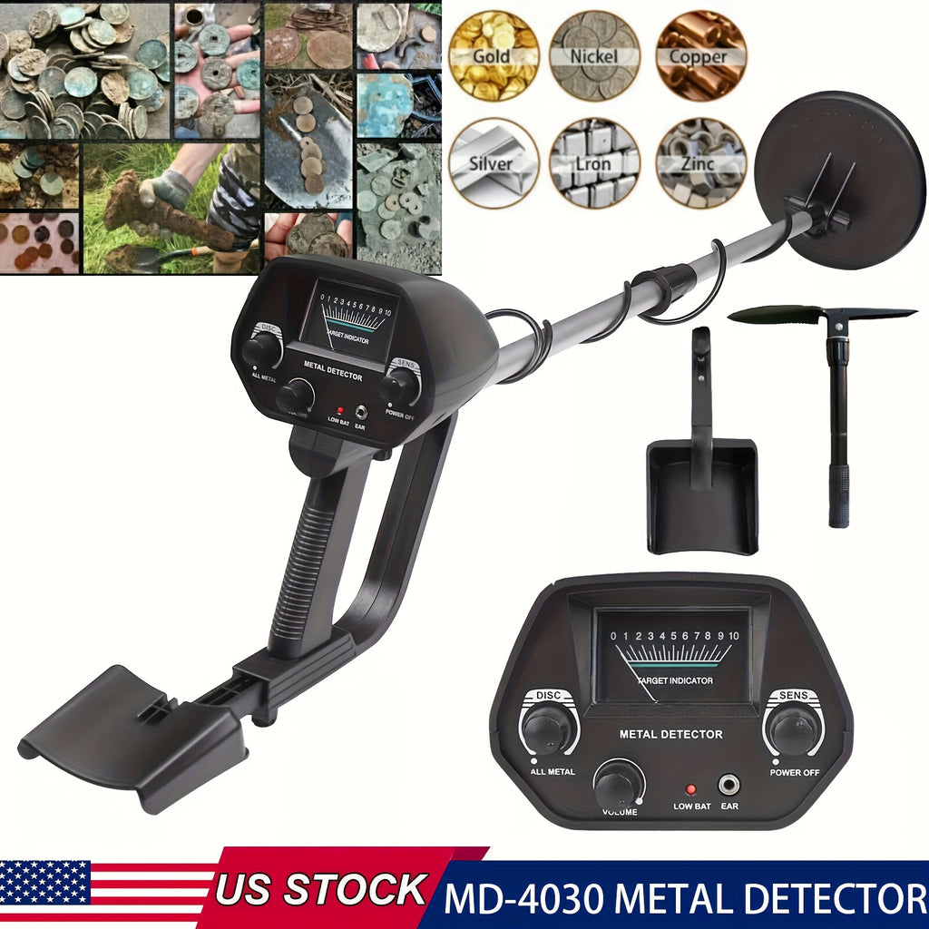 lcd metal detectors golden digger deep sensitive   coil