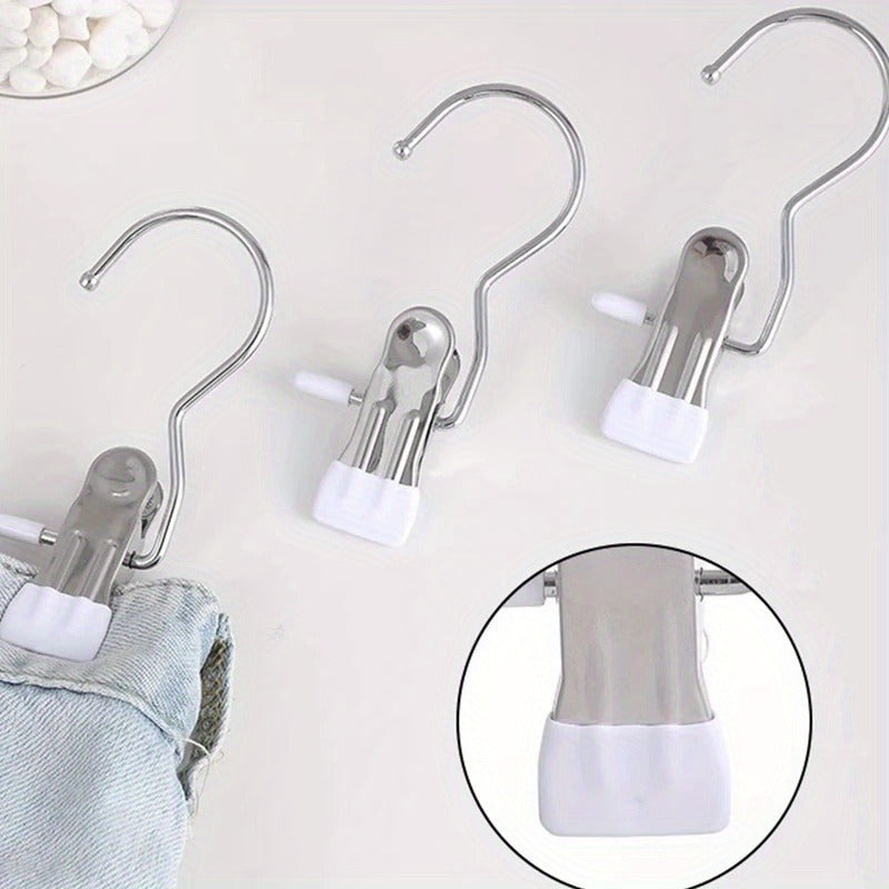 10 pants hangers clips space saving clothes organizer jeans