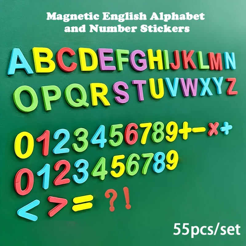 55pcs set childrens education enlightenment magnetic
