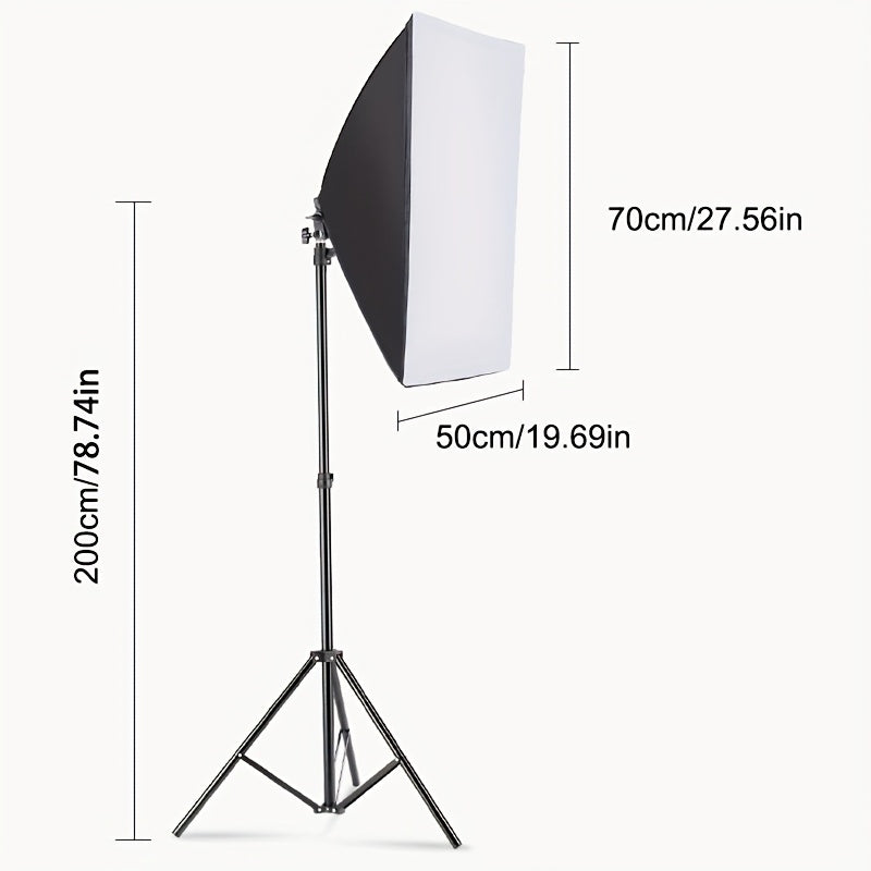 1 2pcs softbox lighting kit 2x19 7 x27 5