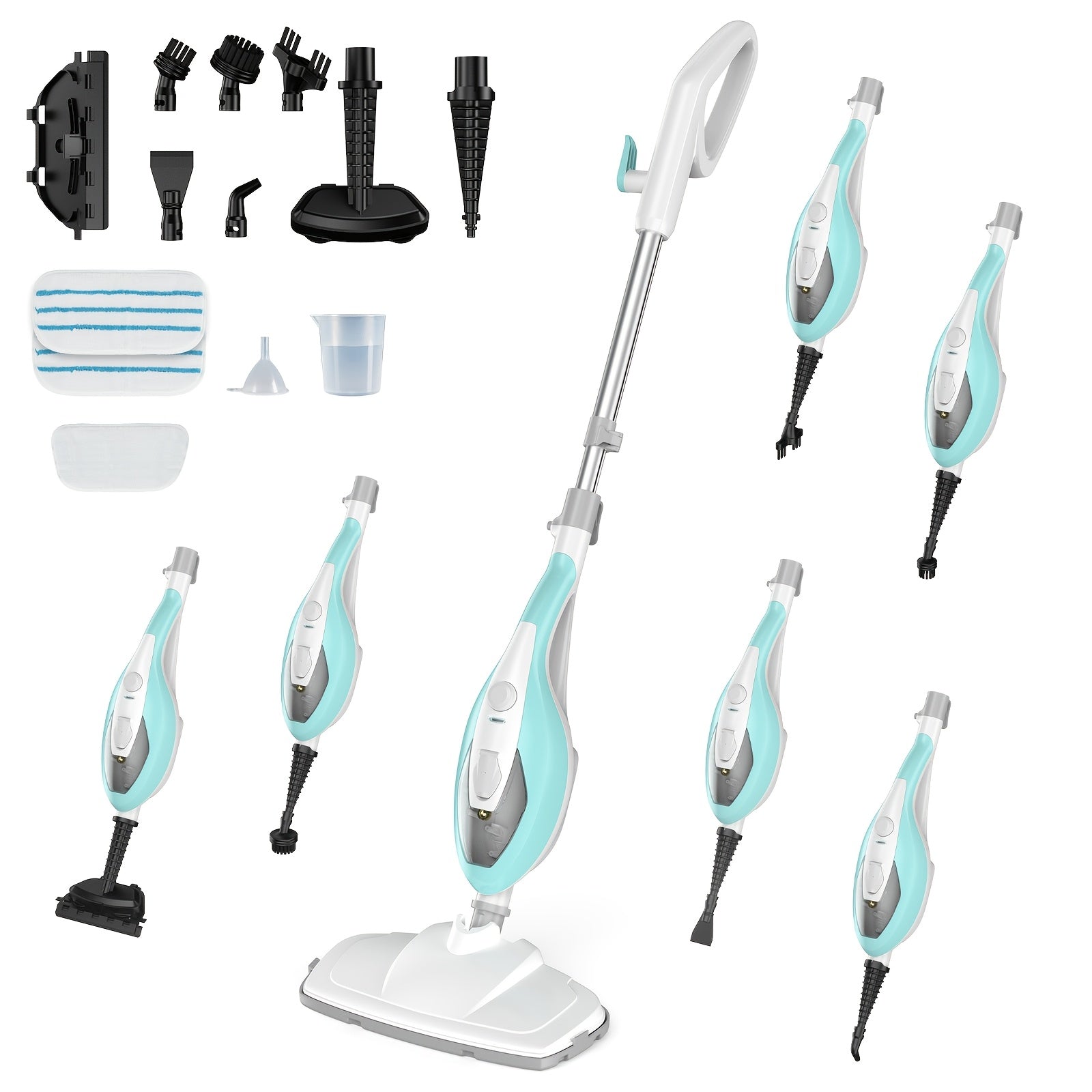 10 in 1 multifunctional steam mop 1550w high pressure