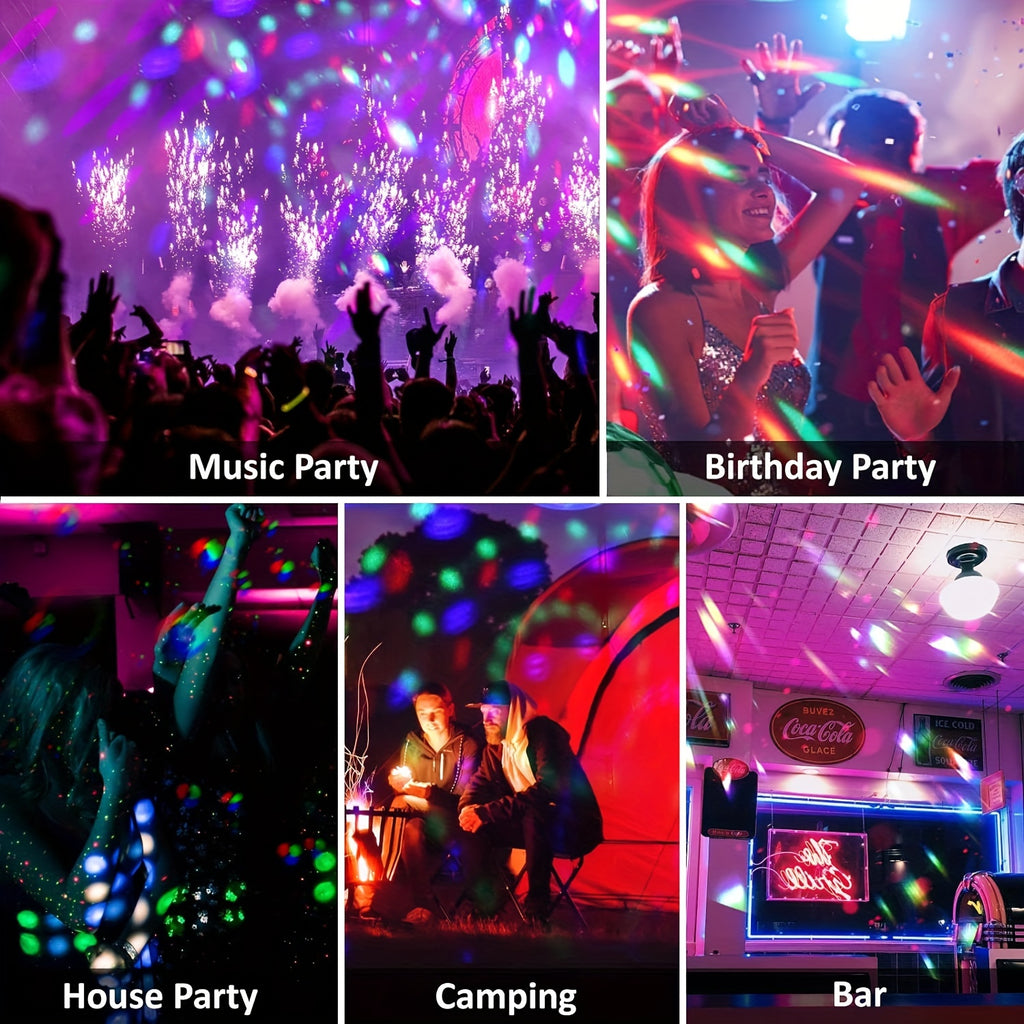 disco light party multicolor mini disco ball light