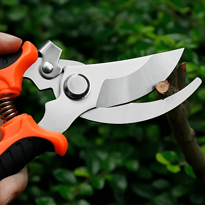 1pc professional heavy duty pruning shears non slip handle